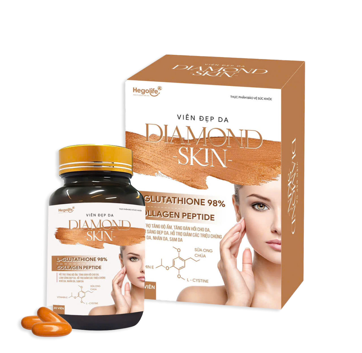 Viên Đẹp Da Diamond Skin